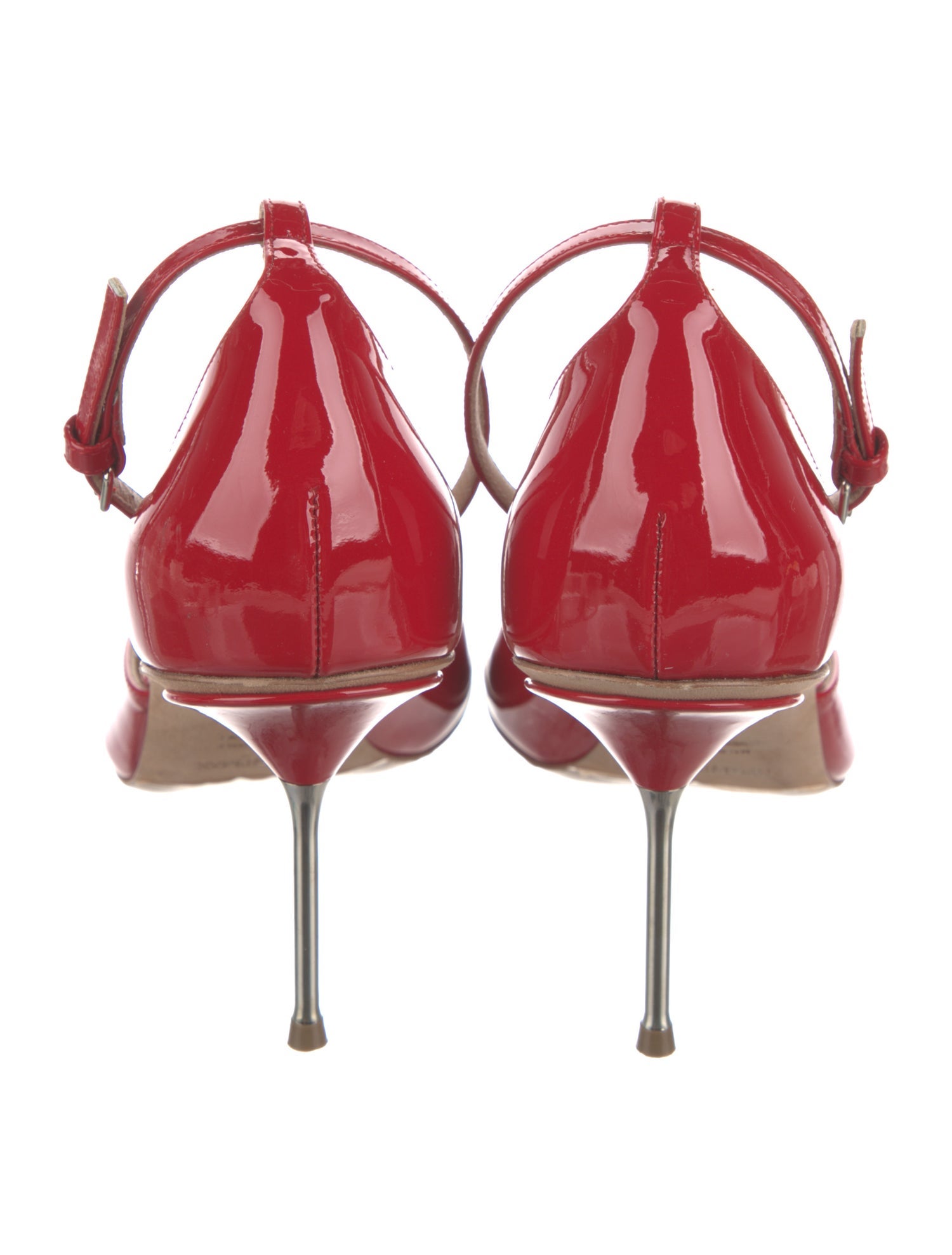 SportMax Patent Leather D'Orsay Pumps